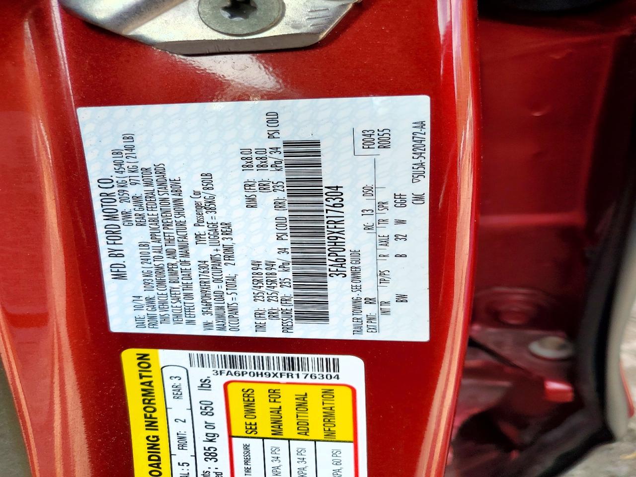 Ford Fusion Se
