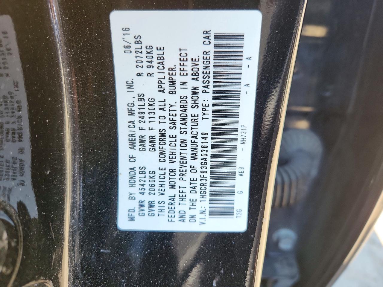 Honda Accord Touring