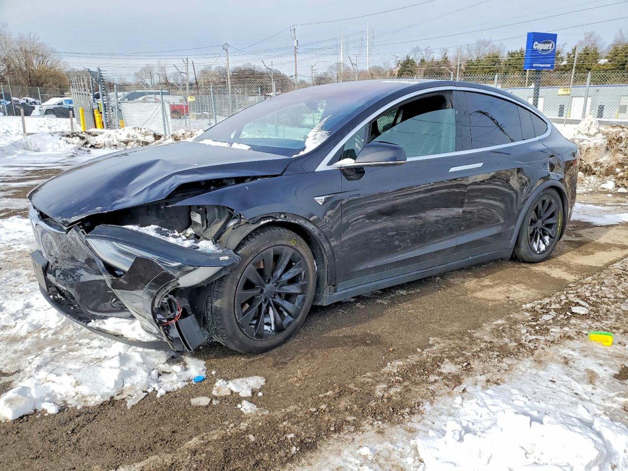 Salvage Tesla Model X Image