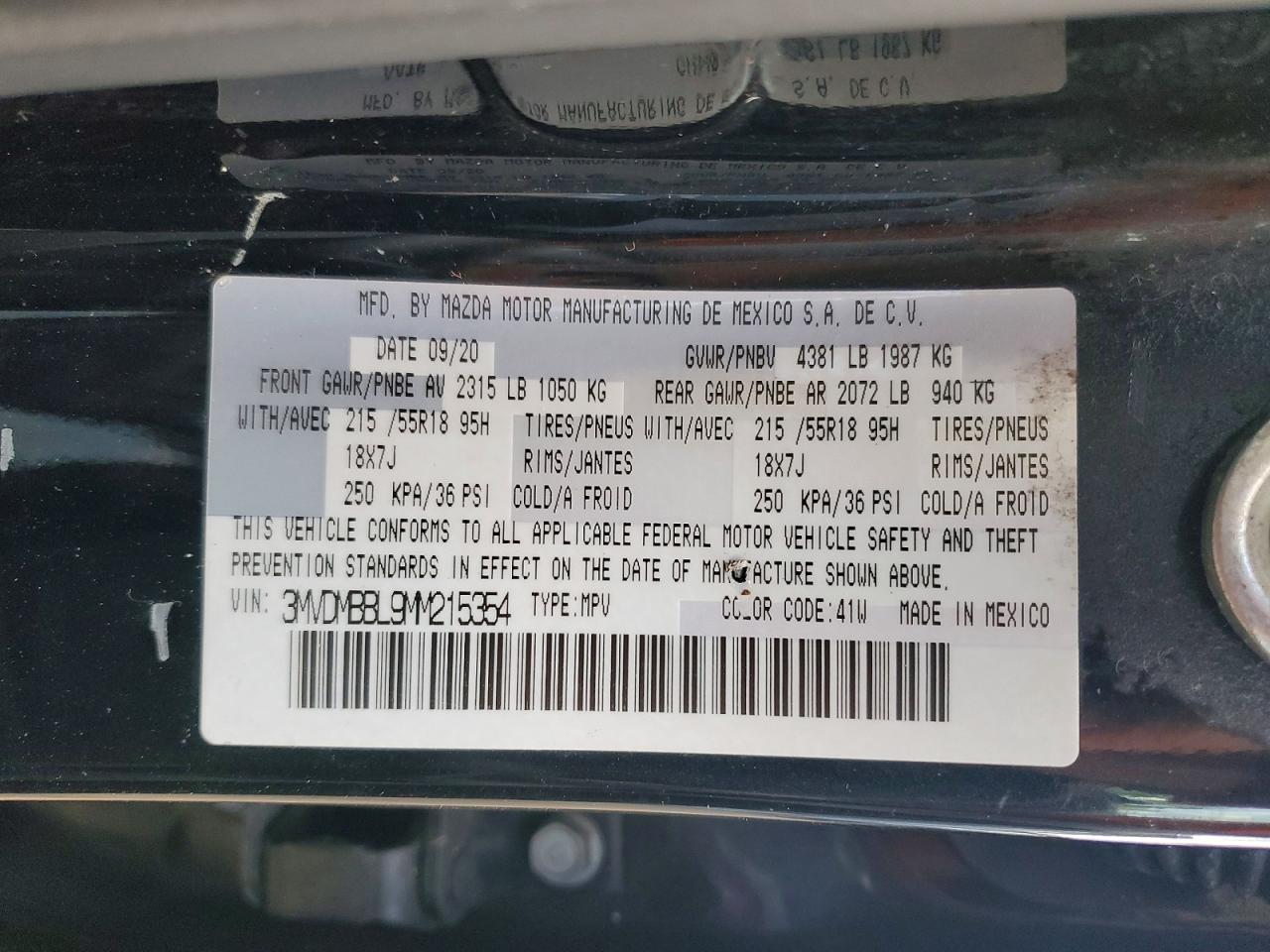Mazda Cx Select