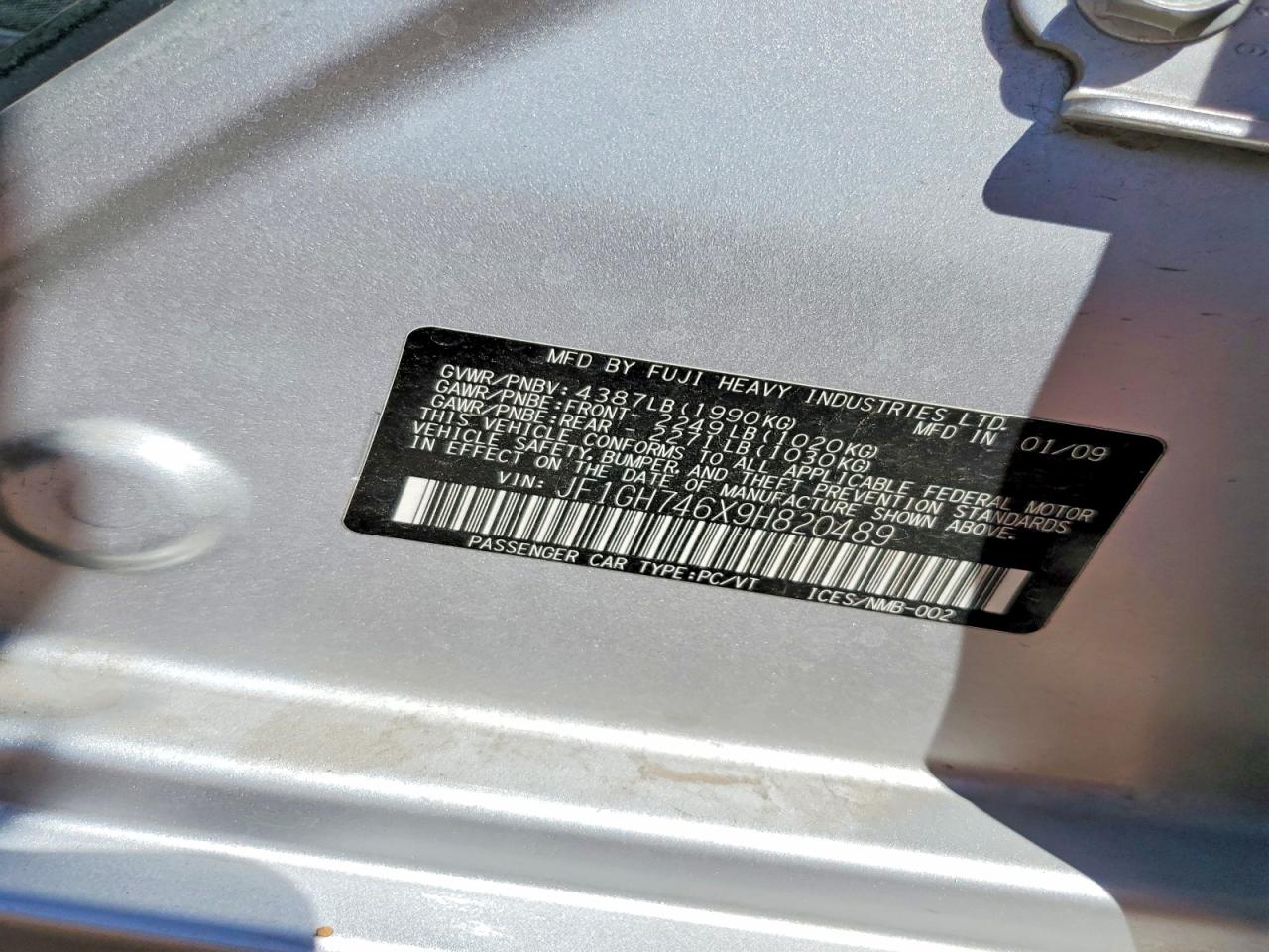 Subaru Impreza 2.5 Gt