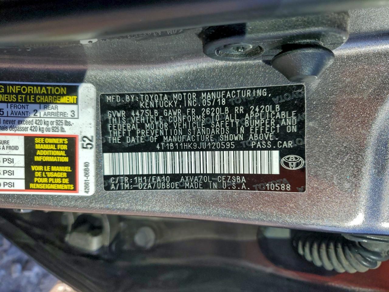 Toyota Camry Se
