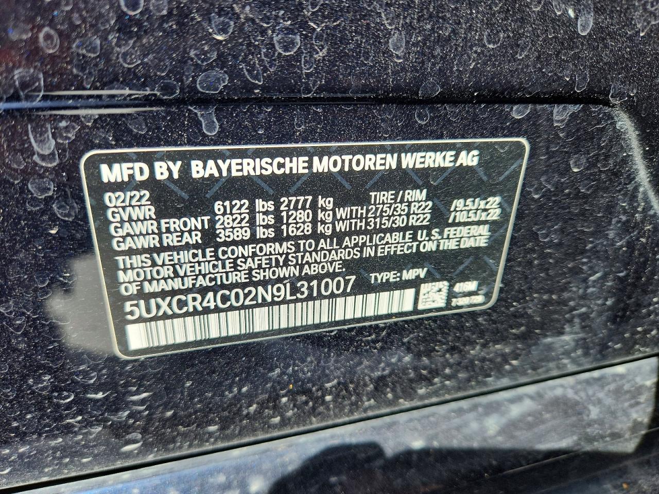BMW X Series Sdrive 40i