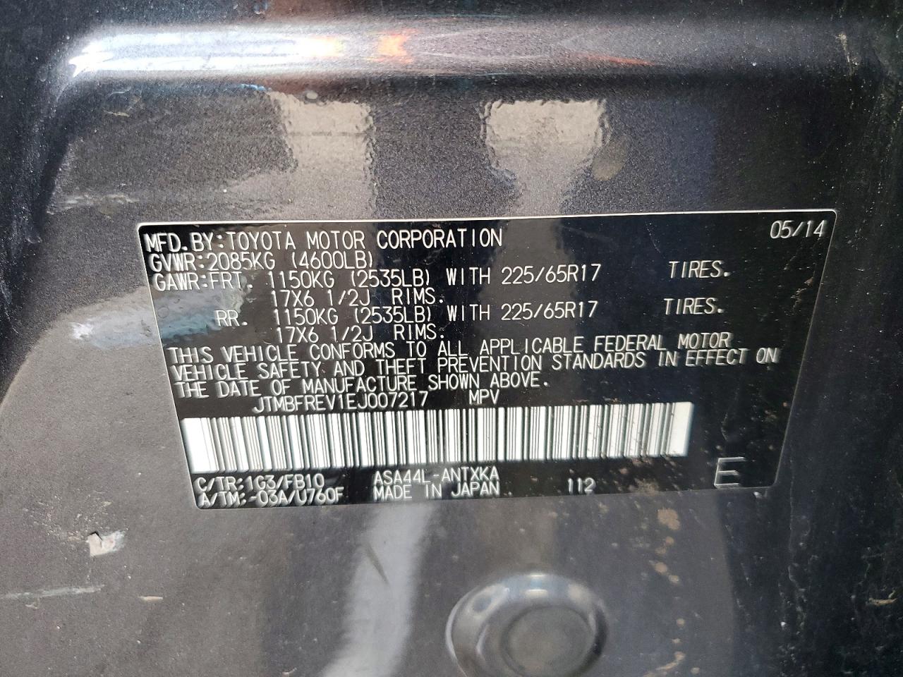Toyota RAV4 Le