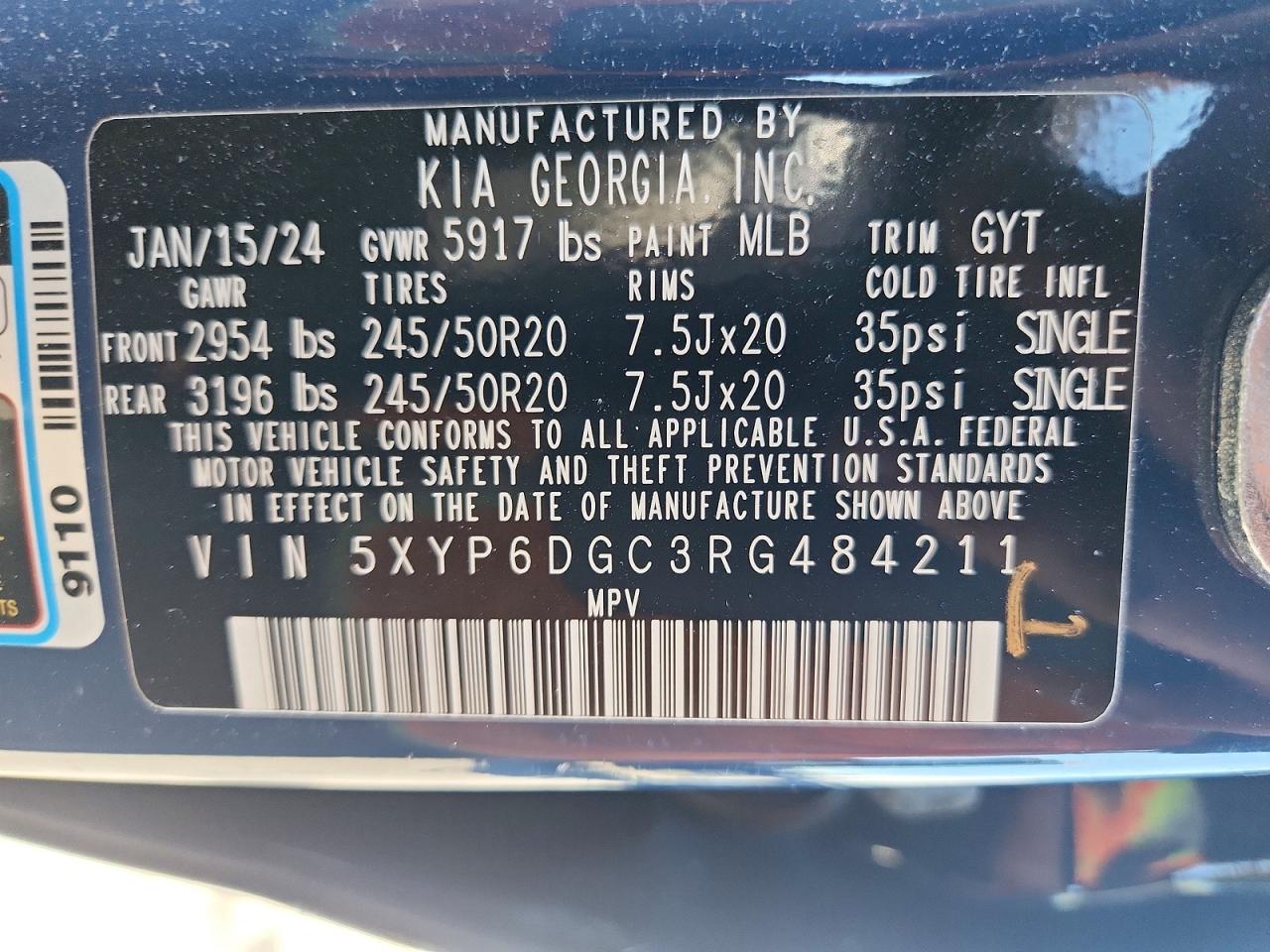 Kia Telluride S