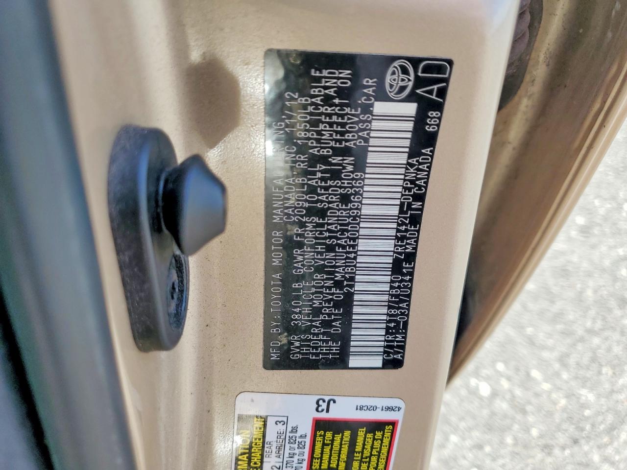 Toyota Corolla L