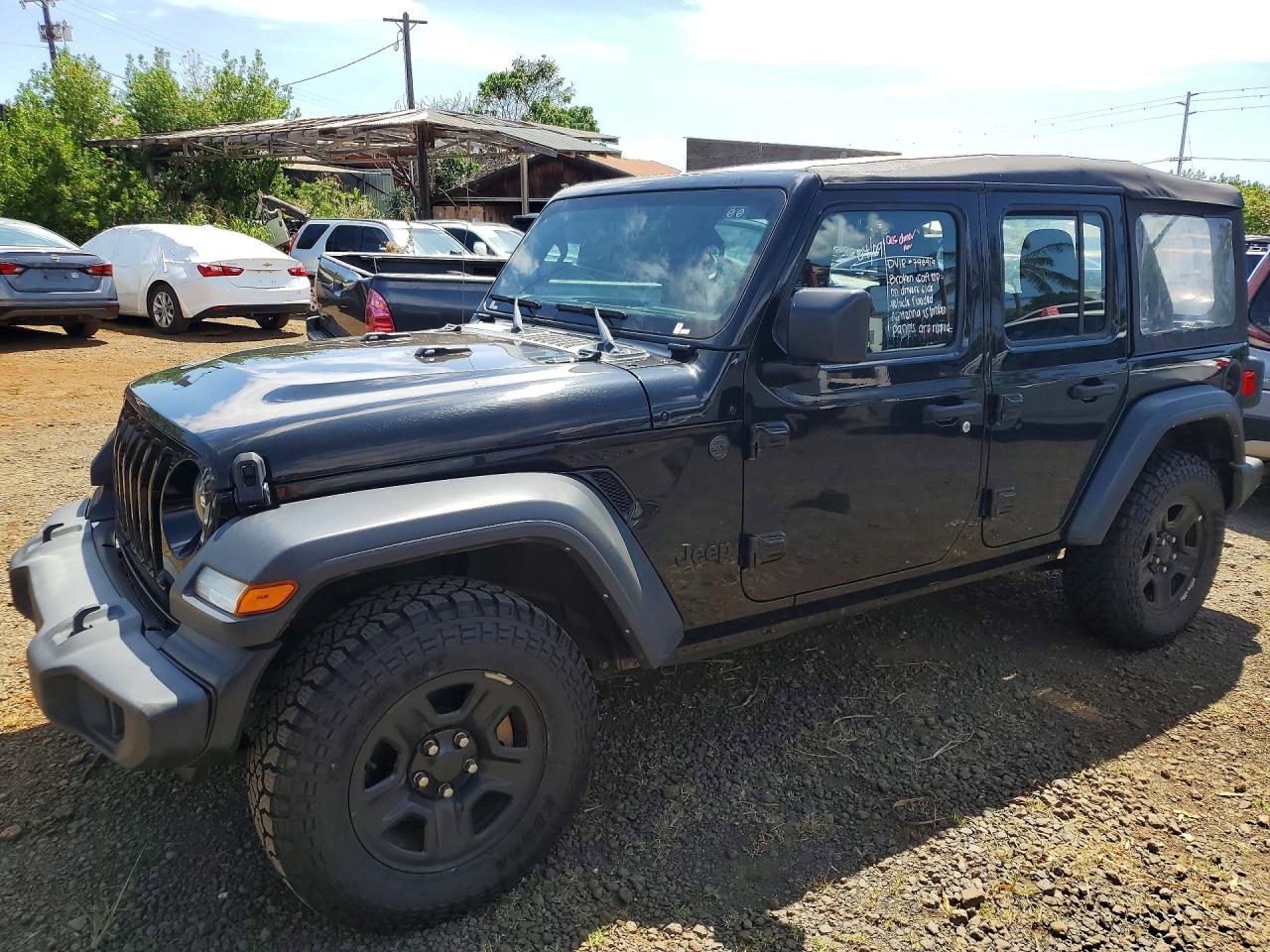 Salvage Jeep Wrangler Image