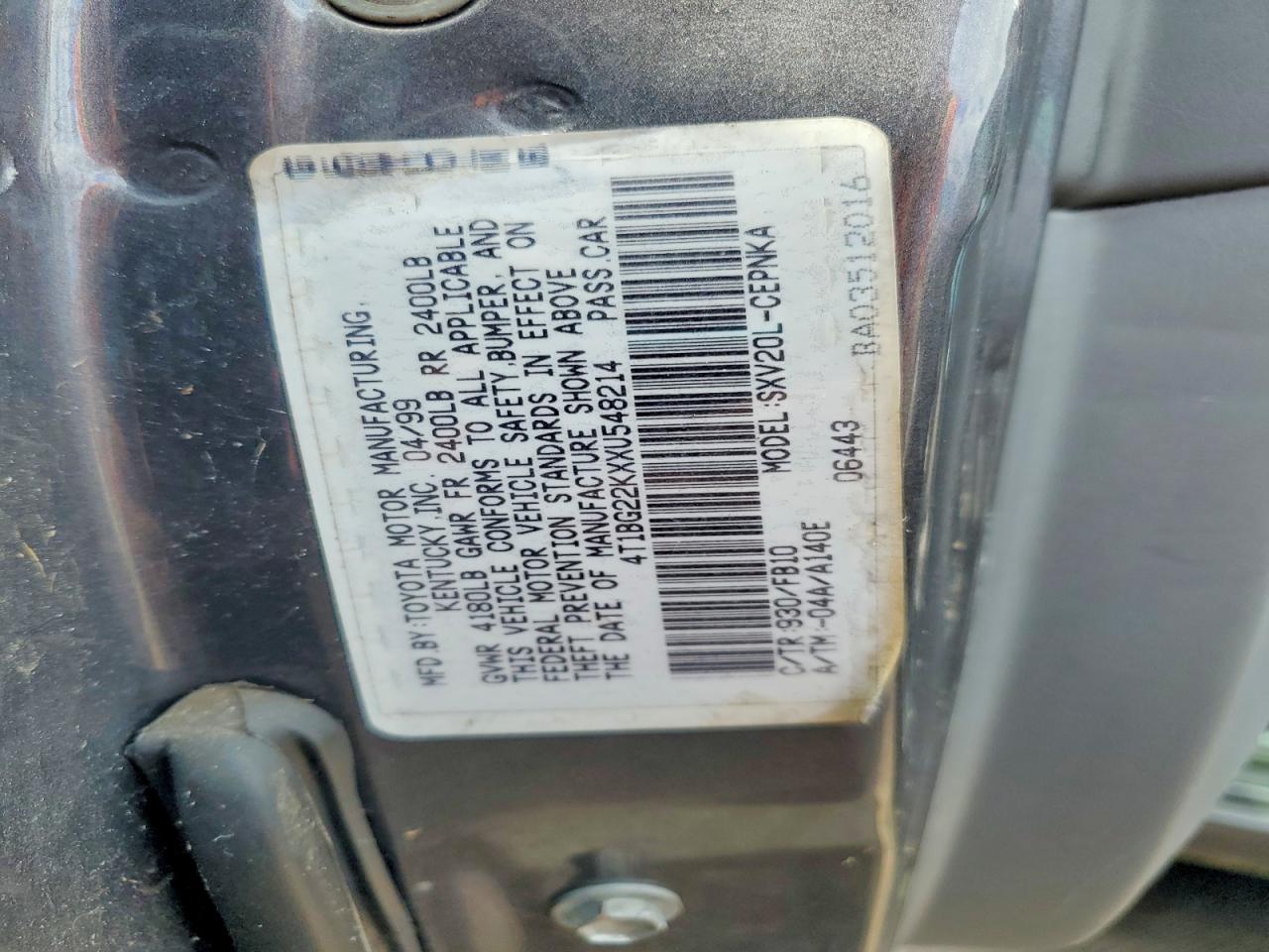 Toyota Camry Le