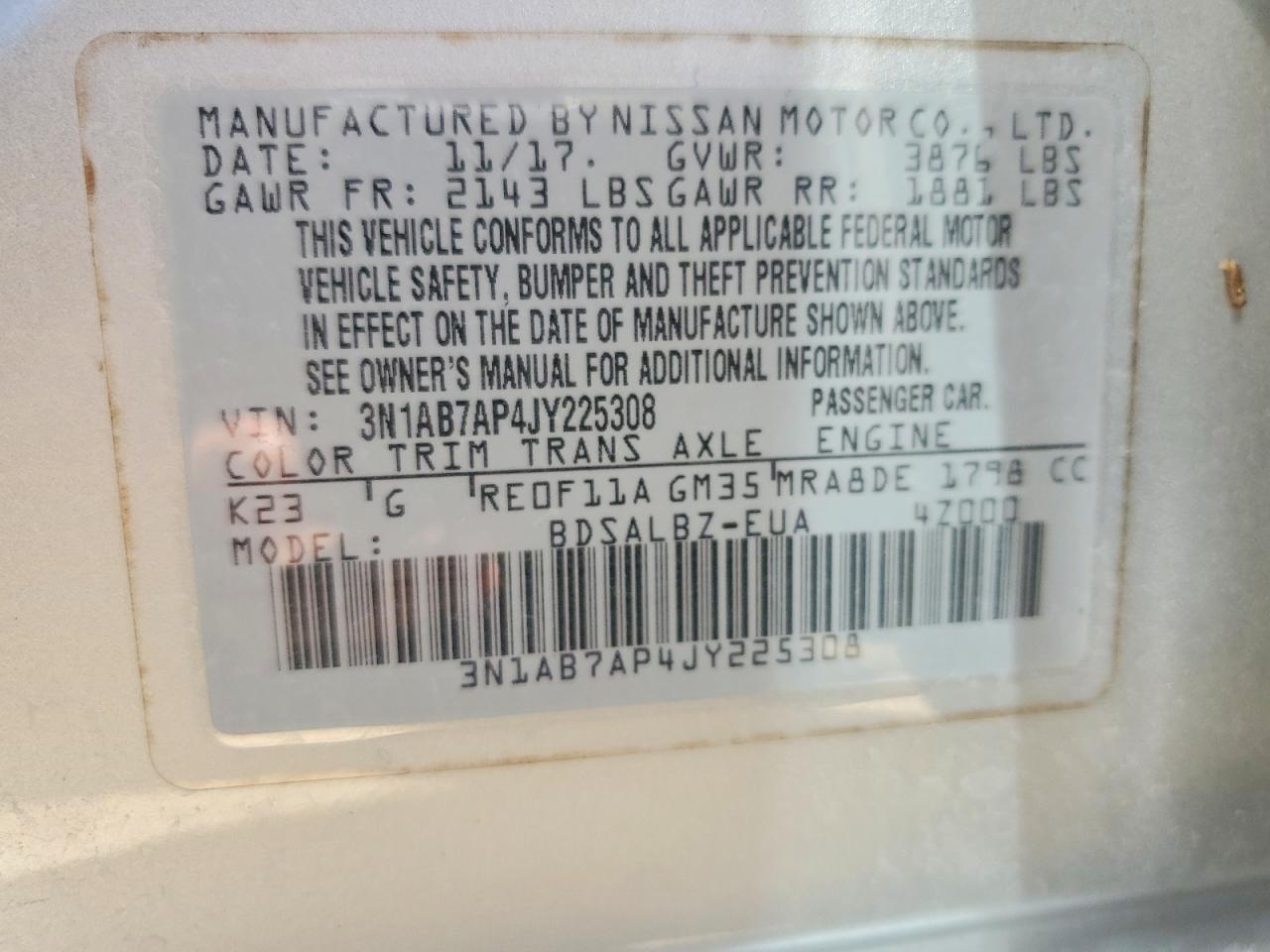 Nissan Sentra S