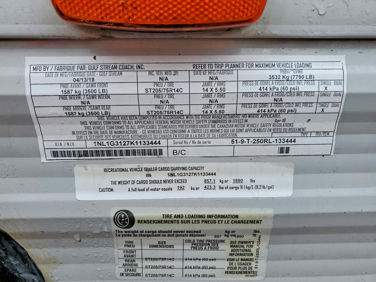 Gulf Craft Inc. Trailers