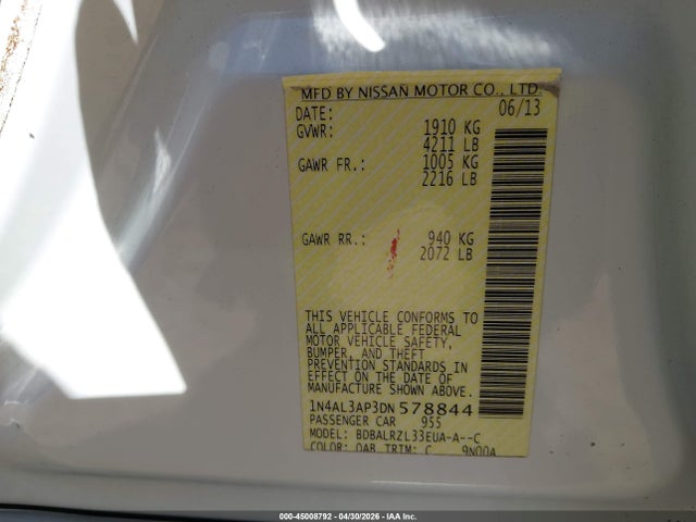 Nissan Altima 2.5 S