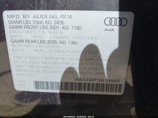 Audi Q5 2.0t Premium