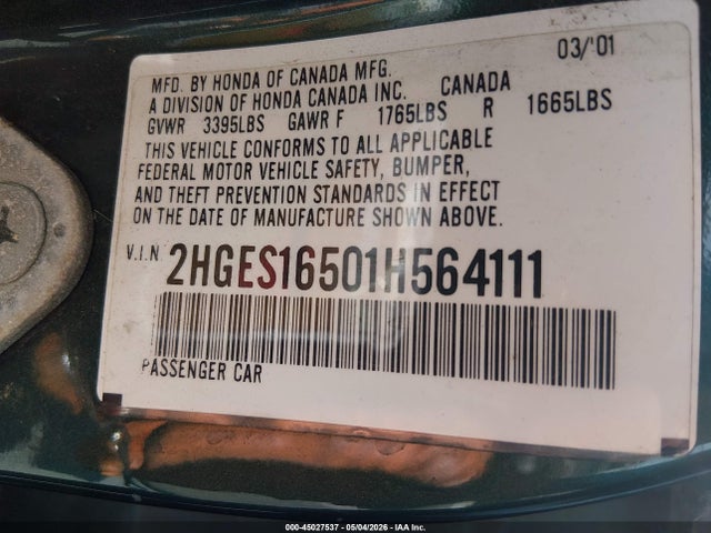 Honda Civic Lx