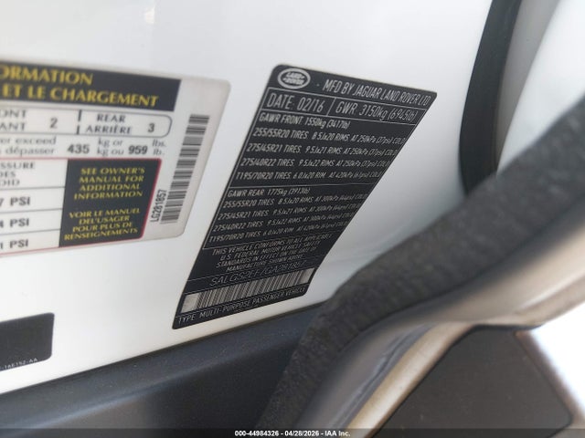 Land Rover Range Rover 5.0l V8 Supercharged