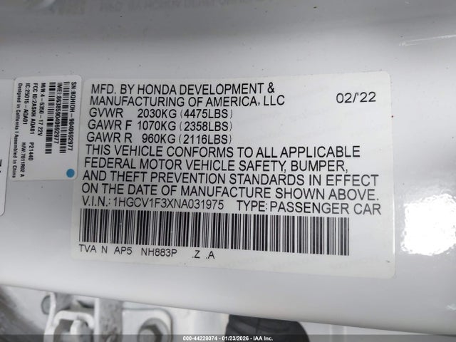 Honda Accord Sport