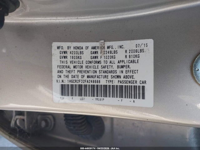 Honda Accord Lx