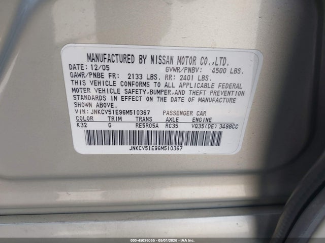 INFINITI G35