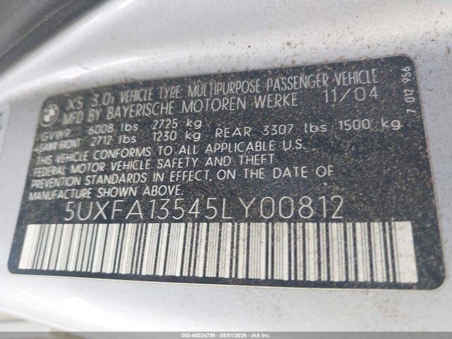 BMW X Series 3.0i