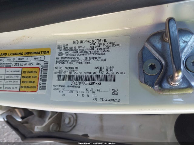 Ford Fusion Se