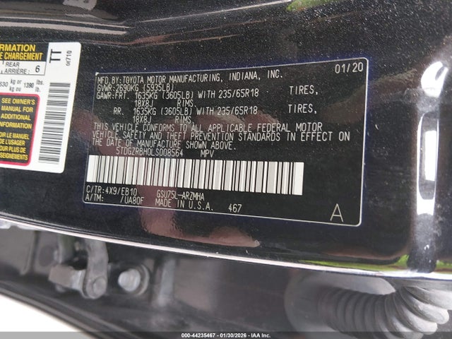 Toyota Highlander Xle