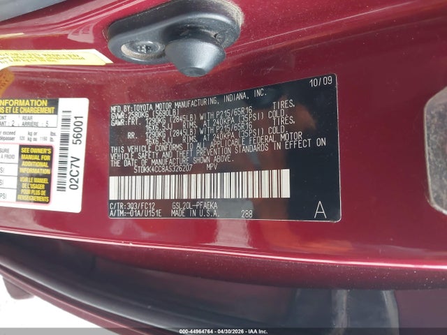 Toyota Sienna Le