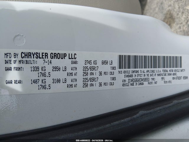 Dodge Grand Caravan American Value Pkg