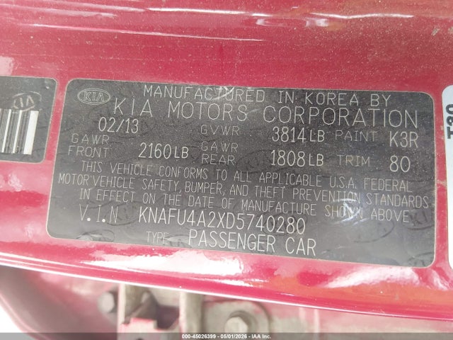Kia Forte Ex