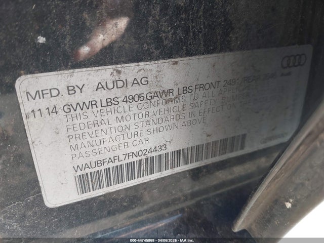 Audi A4 2.0t Premium