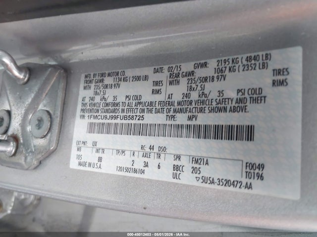 Ford Escape Titanium