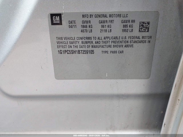 Chevrolet Cruze Ls