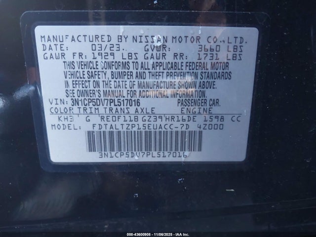 Nissan Kicks Sr Xtronic Cvt