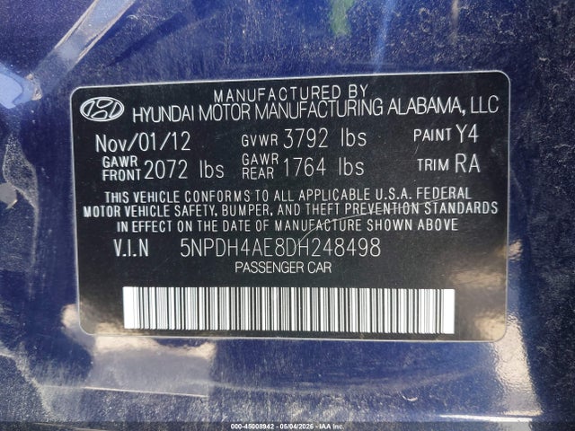 Hyundai ELANTRA Gls