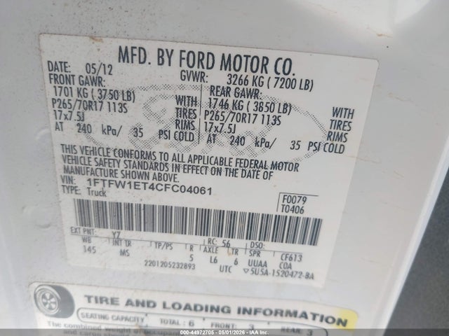 Ford F-150 Xlt