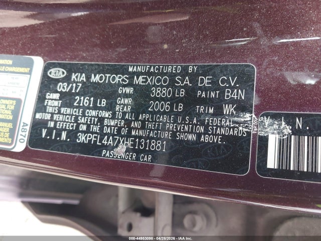 Kia Forte Lx