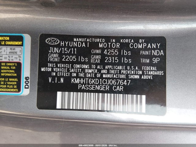 Hyundai Genesis 2.0t