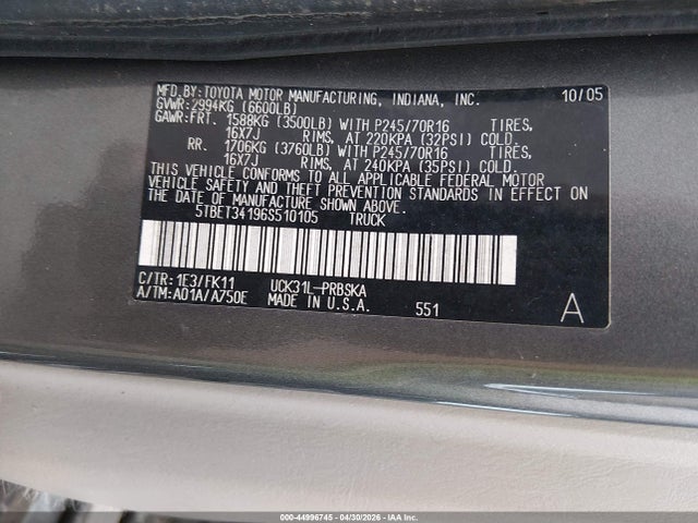 Toyota Tundra Sr5 V8