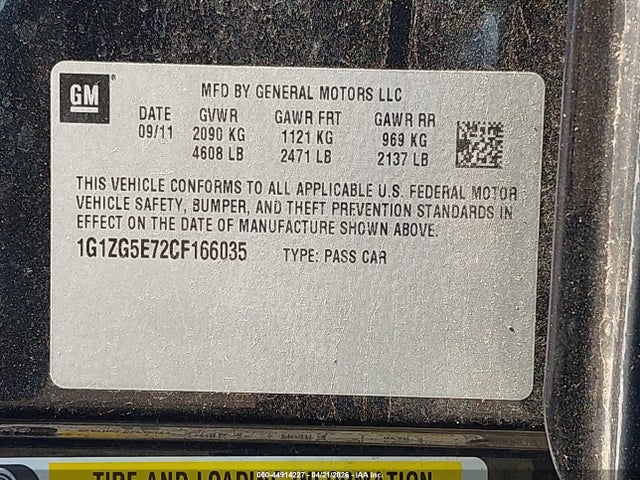 Chevrolet Malibu 2lz
