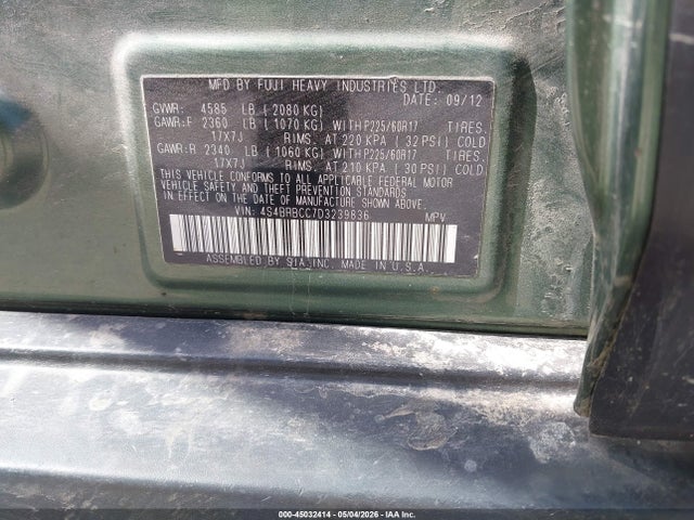 Subaru Outback 2.5i Premium