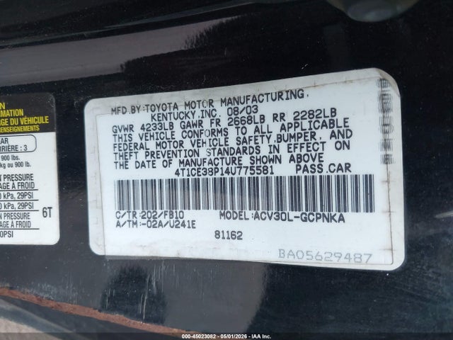 Toyota Camry Se