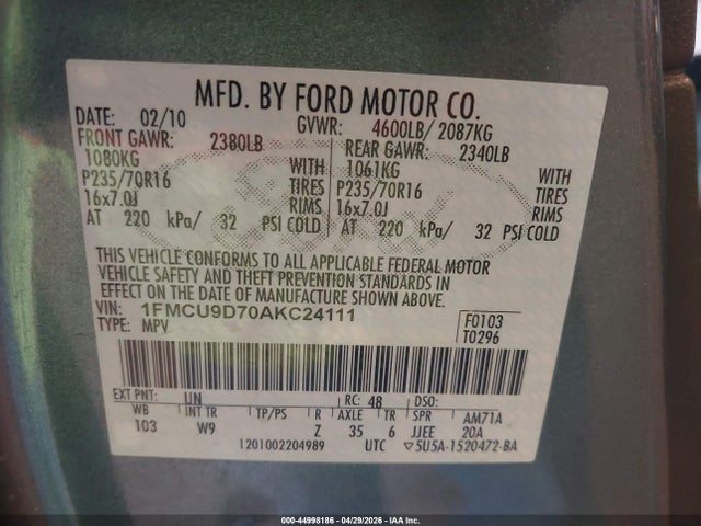 Ford Escape Xlt