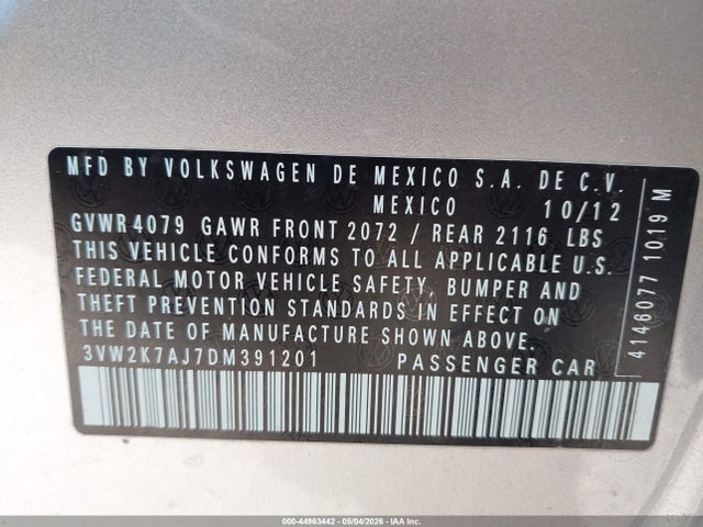 Volkswagen Jetta 2.0l S