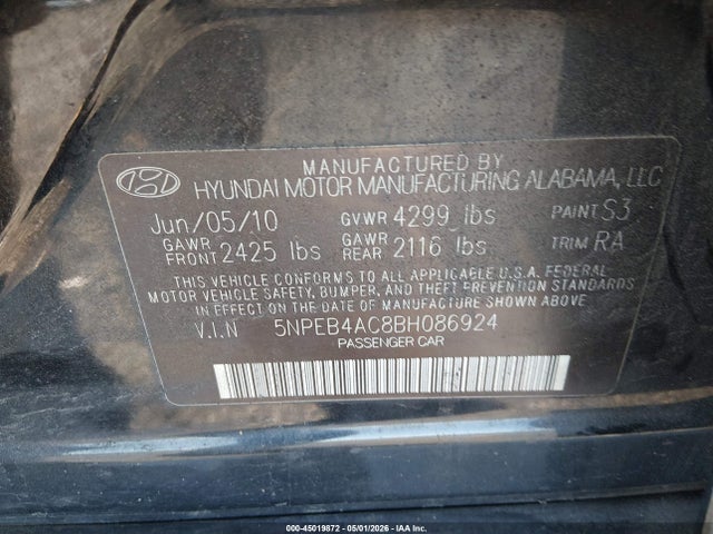 Hyundai SONATA Gls