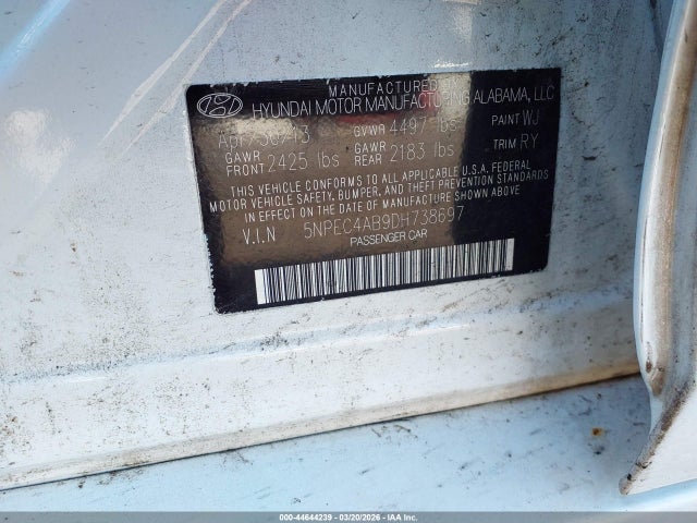Hyundai SONATA Se 2.0t