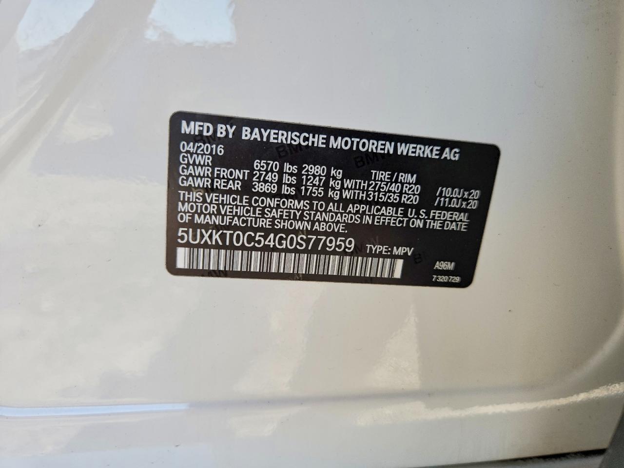 BMW X Series Xdr40e