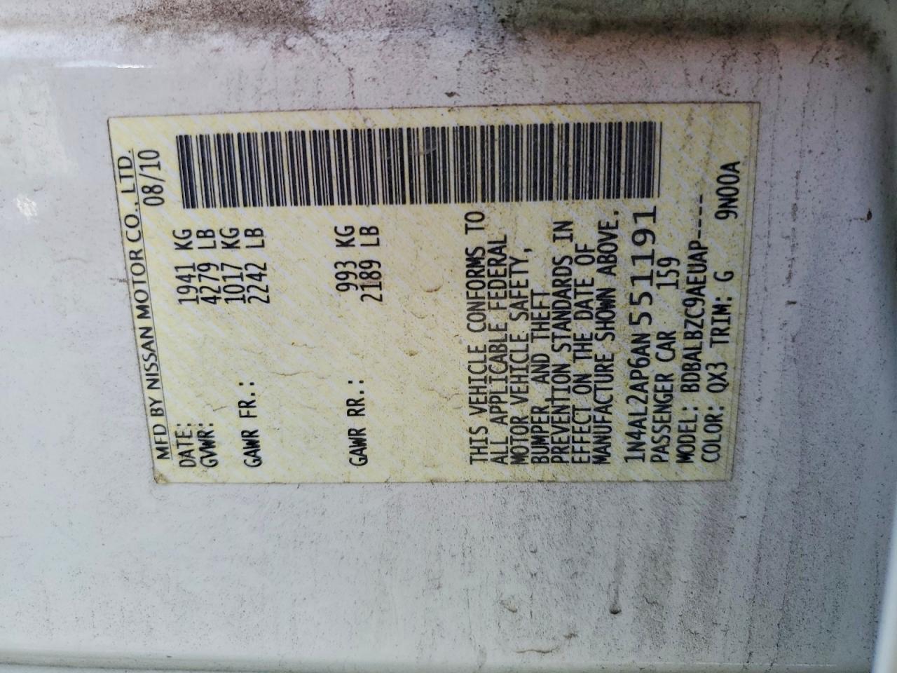 Nissan Altima 2.5