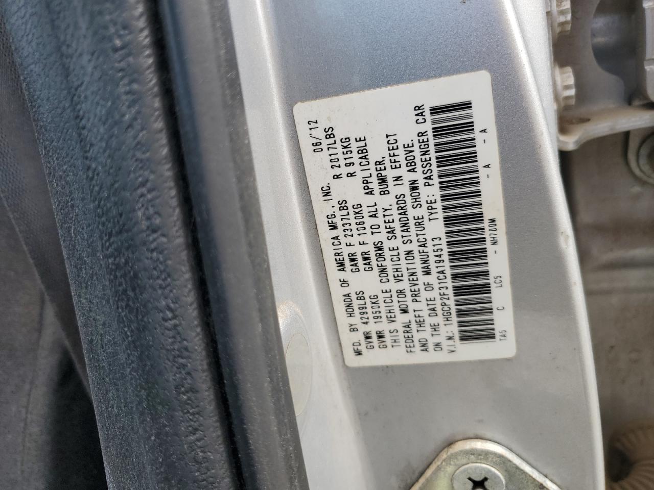 Honda Accord Lx