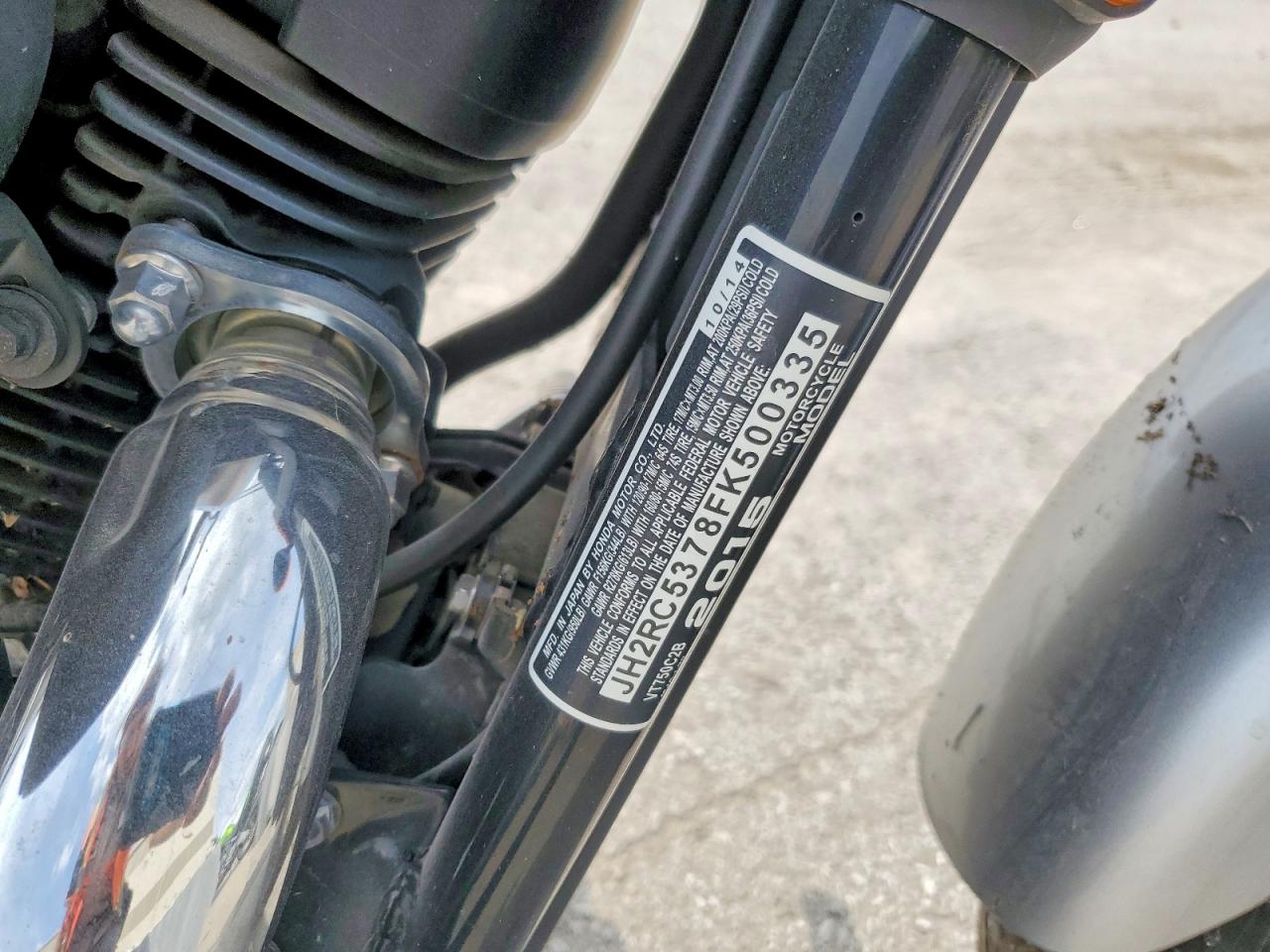 Honda Vt Cycle C2b