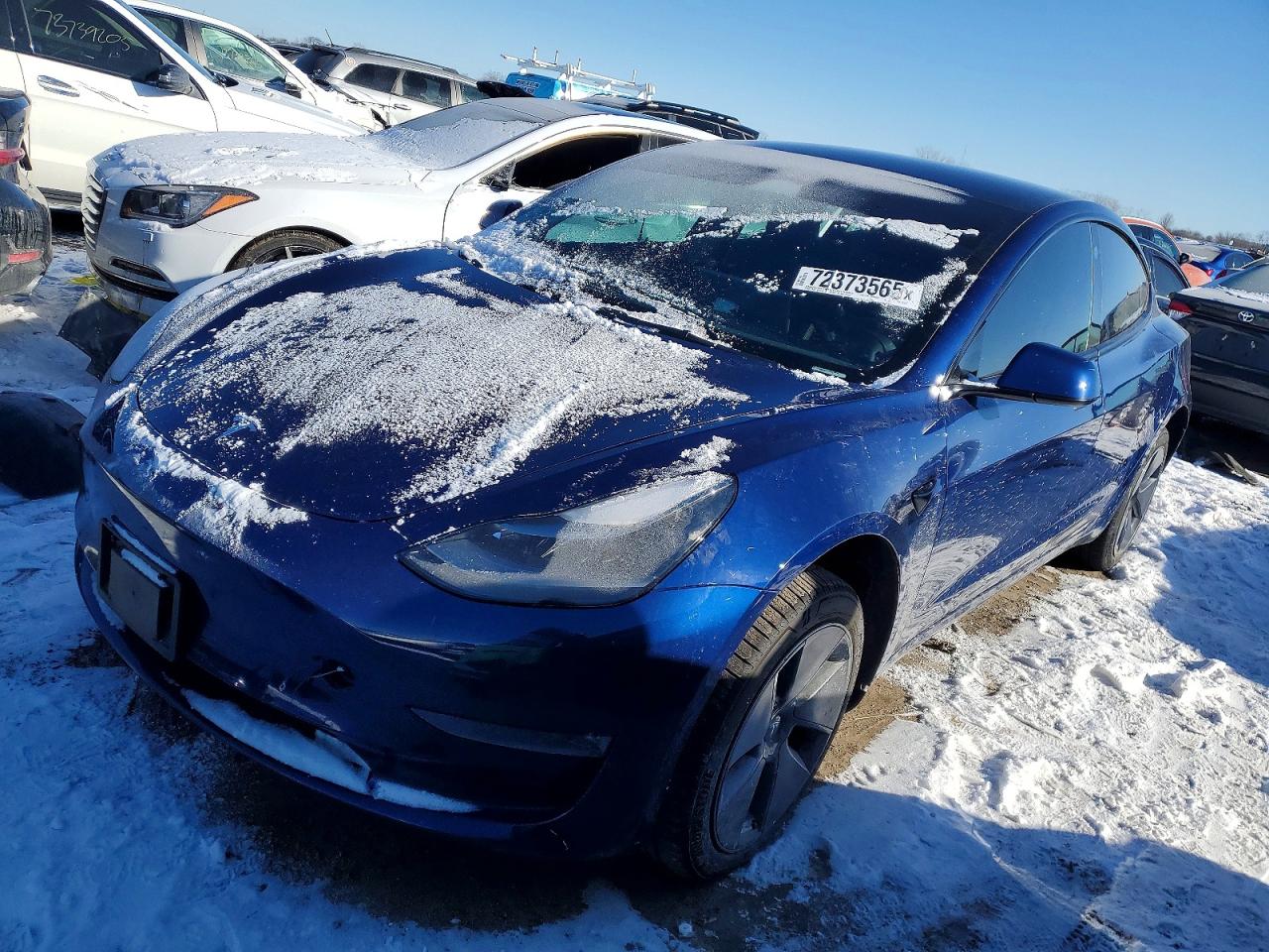 Salvage Tesla Model 3 Image