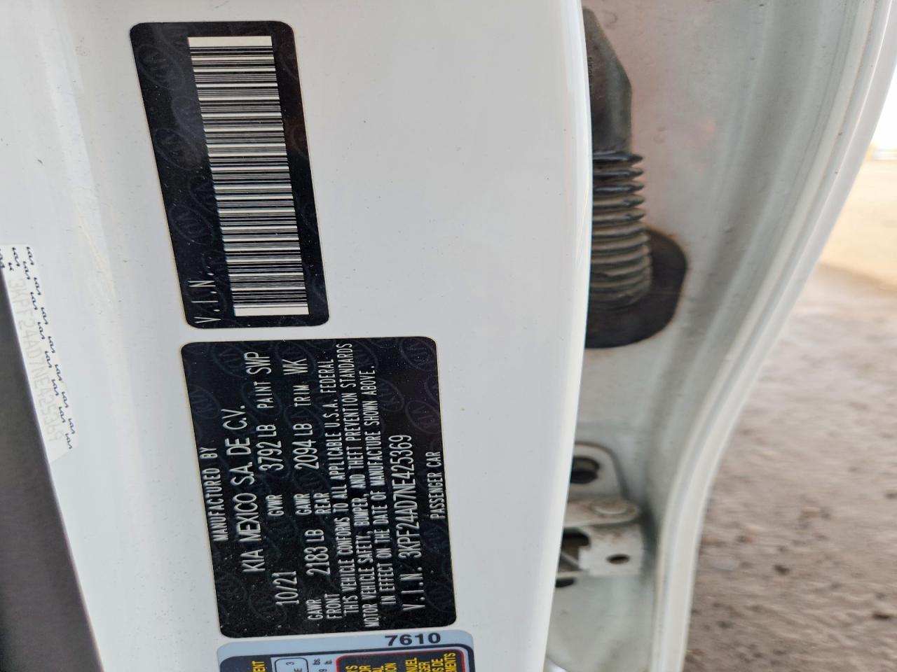Kia Forte Lxs
