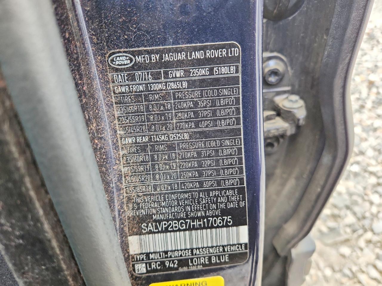 Land Rover Range Rover Se